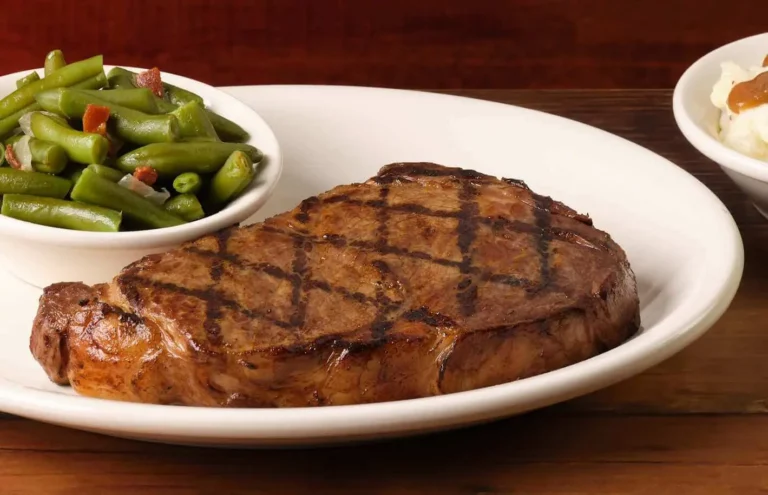 Texas Roadhouse Ft Worth Ribeye dish
