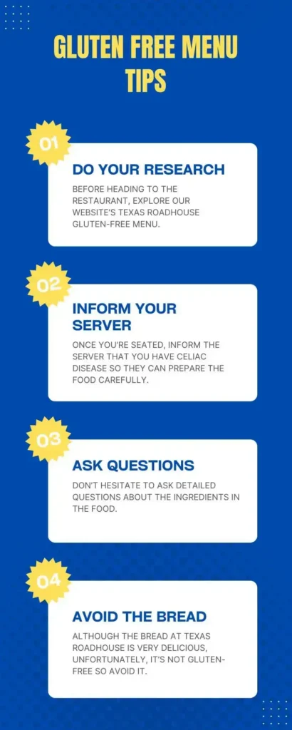 Gluten free menu tips