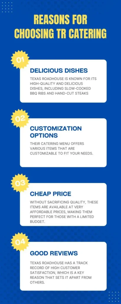 Reasons for choosing Texas Roadhouse Catering