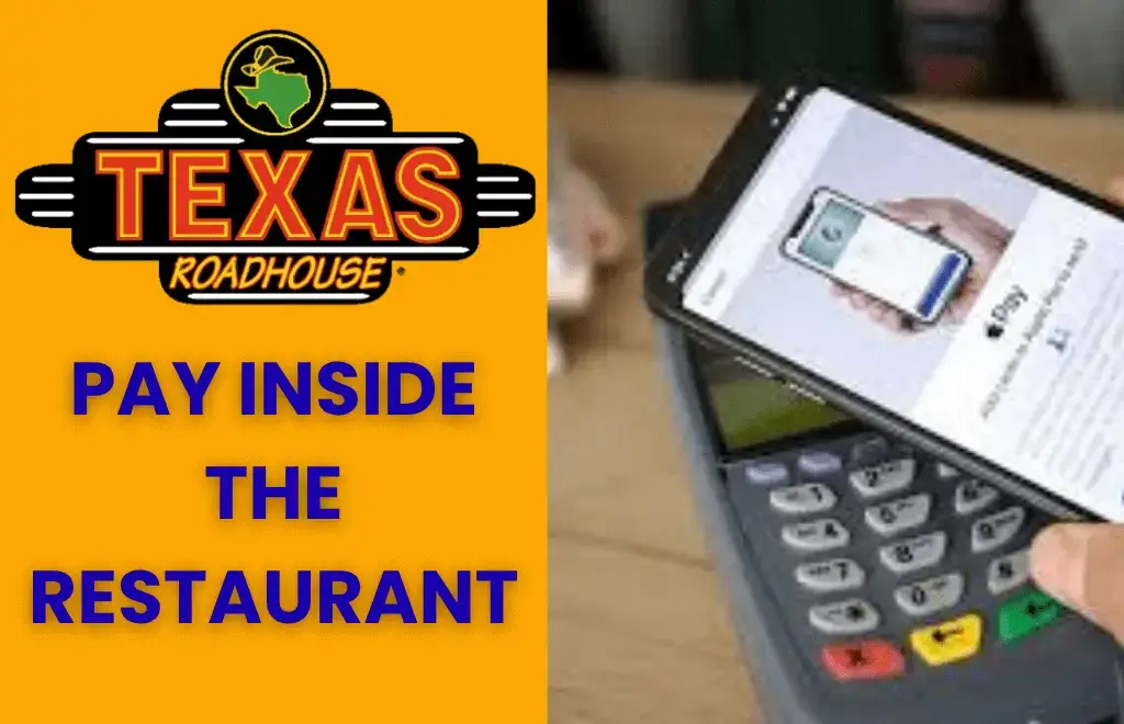 Use Apple Pay inside the restaurant